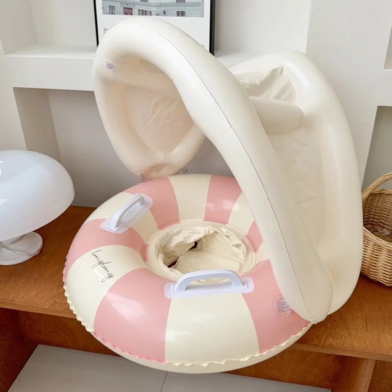 Rooxin Inflatable Baby Swim Ring – Supportive Pool Float Seat