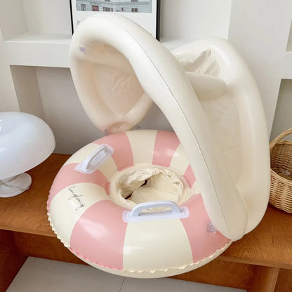 Rooxin Inflatable Baby Swim Ring – Supportive Pool Float Seat