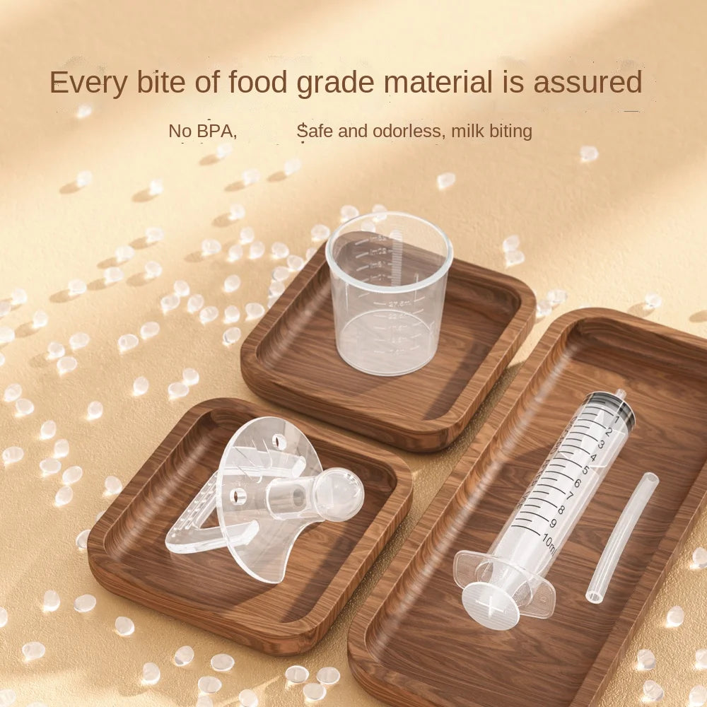 Baby Medicine Pacifier Dispenser | Oral Syringe Dropper Feeder for Easy Dosing