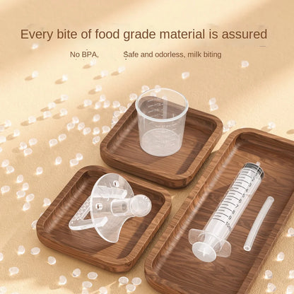 Baby Medicine Pacifier Dispenser | Oral Syringe Dropper Feeder for Easy Dosing