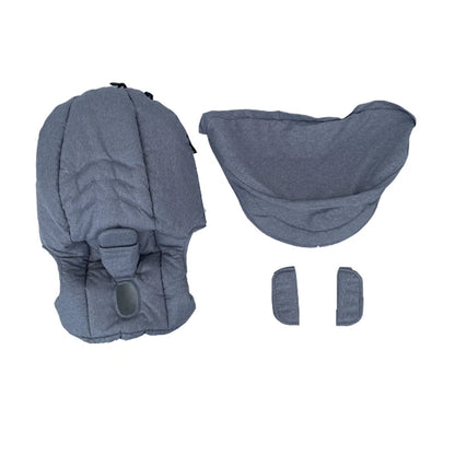 Stroller Seat Cushion Set | Sunshade and Storage Accessories for Car Seat Strollers