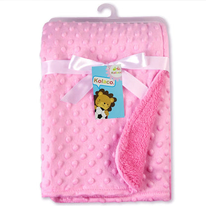 Cozy Baby Fleece Blanket Swaddle Wrap | Soft All Season Newborn Essential