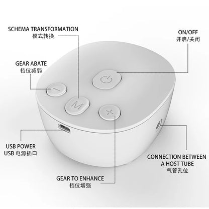 QuietFlow Dual Breast Pump Pro – Ultra-Quiet Double Electric Pump