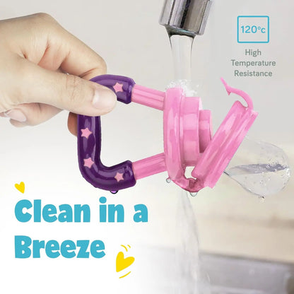 Silicone Baby Fruit Feeder Pacifier – Mess-Free Self Feeding Tool