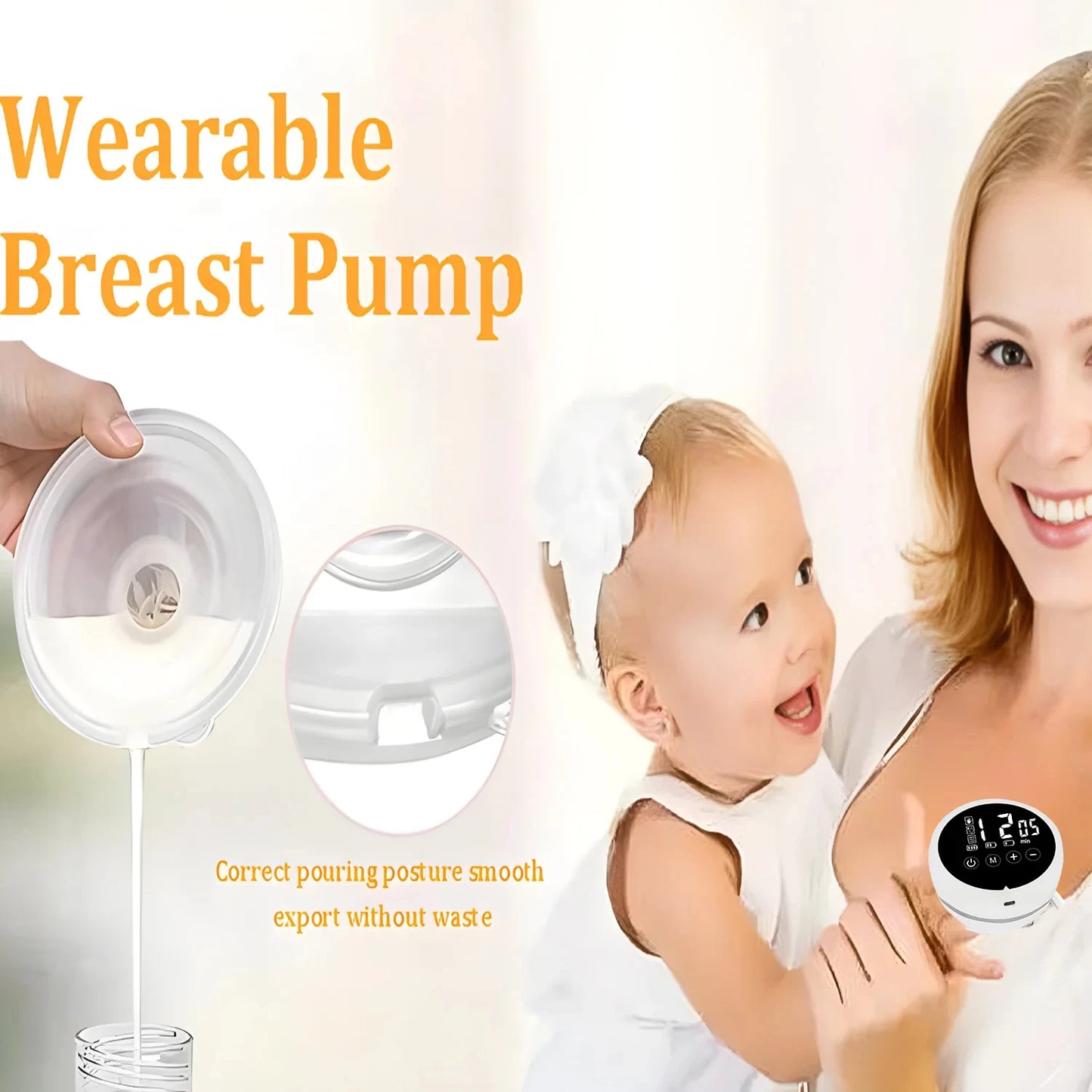 Freedom Handsfree Milk Pump Pro – Wearable Hands-Free Breast Pump