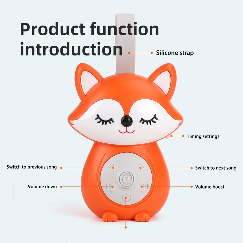 CalmWave Mini Portable Sleep Soother | White Noise & Light Music Machine