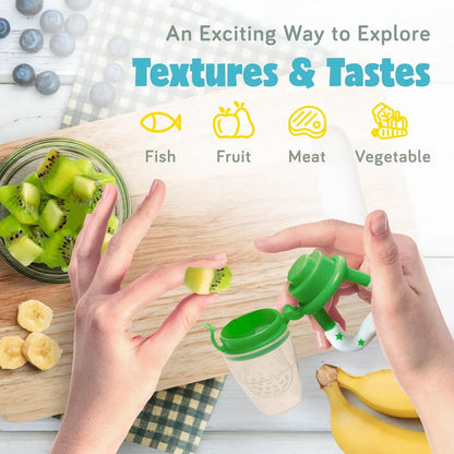 Silicone Baby Fruit Feeder Pacifier – Mess-Free Self Feeding Tool