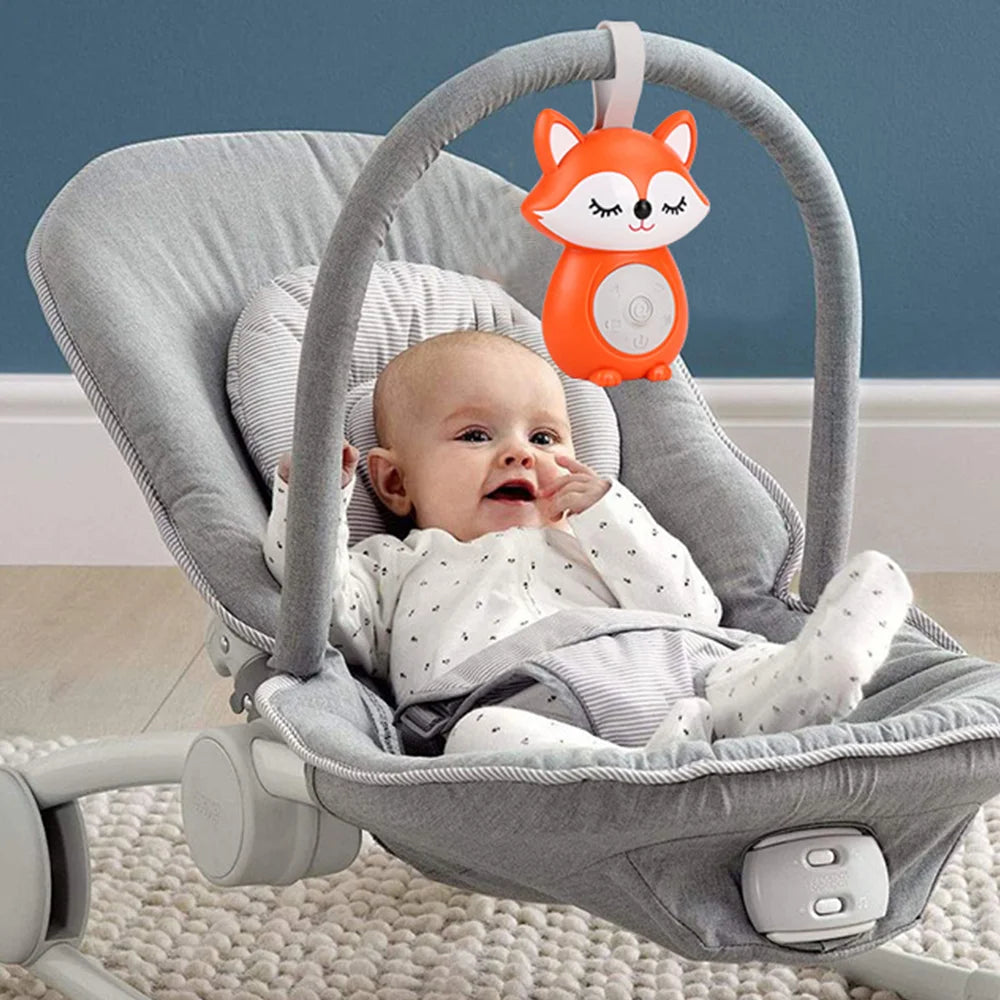 CalmWave Mini Portable Sleep Soother | White Noise & Light Music Machine