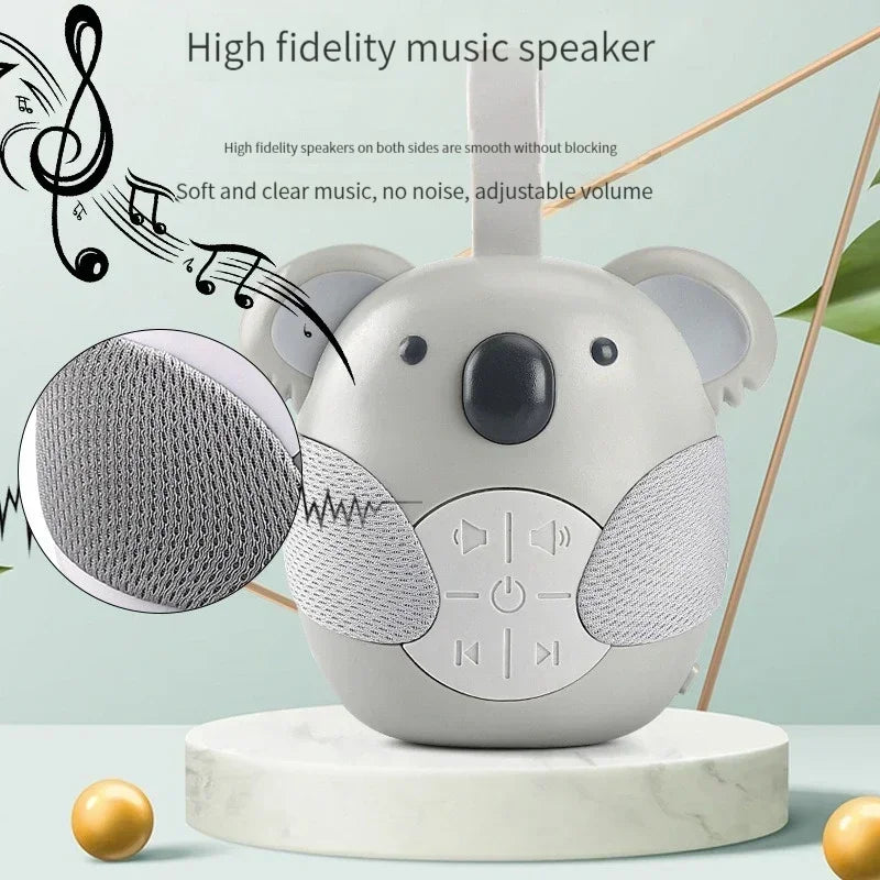 CalmWave Mini Portable Sleep Soother | White Noise & Light Music Machine