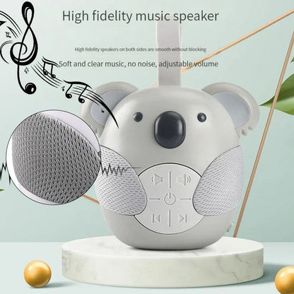 CalmWave Mini Portable Sleep Soother | White Noise & Light Music Machine
