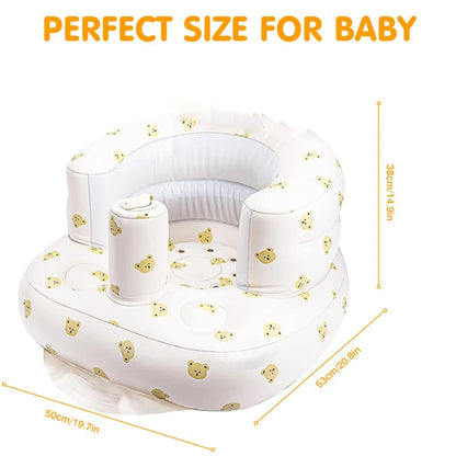 Inflatable Baby Support Seat – Soft Floor Sitting Trainer