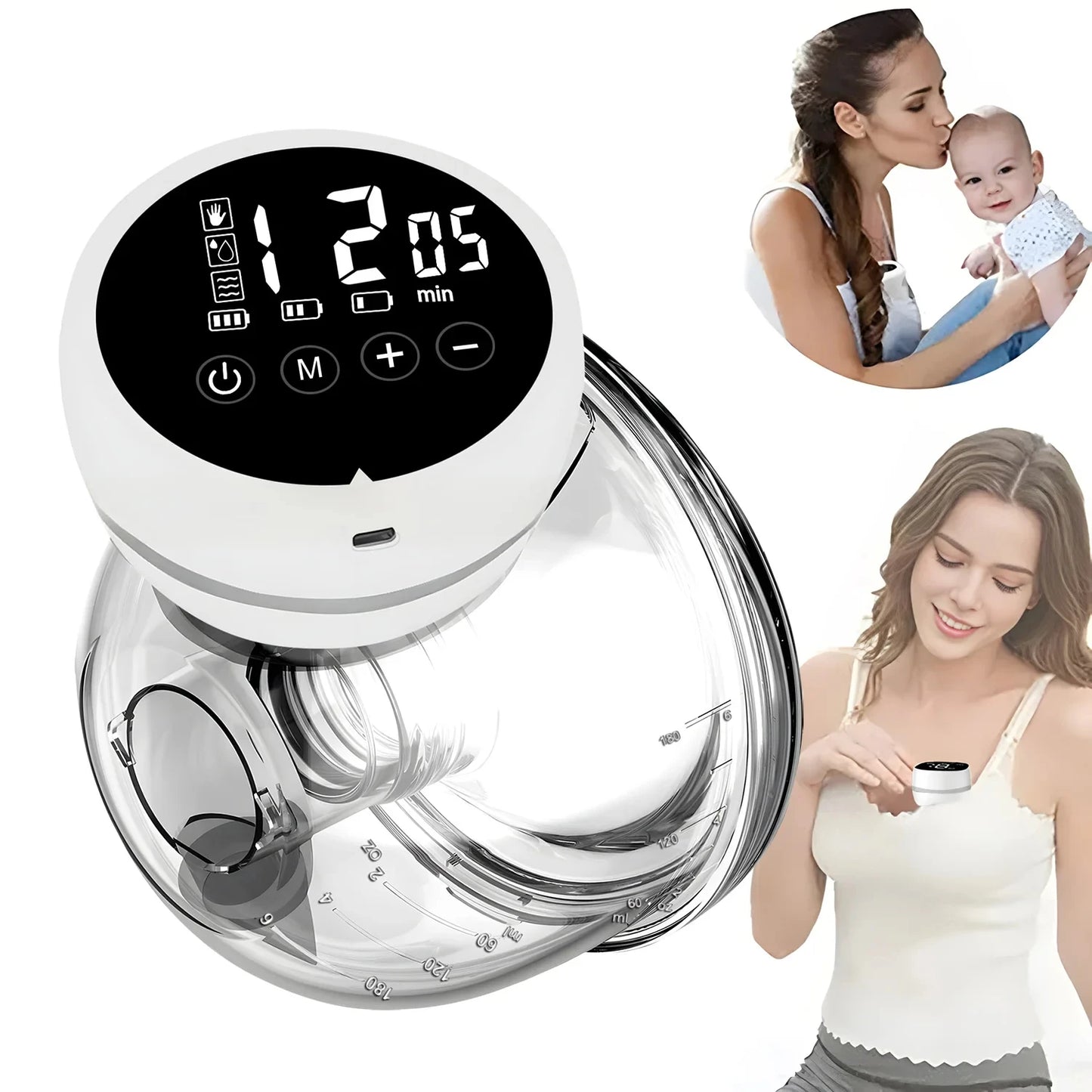 Freedom Handsfree Milk Pump Pro – Wearable Hands-Free Breast Pump