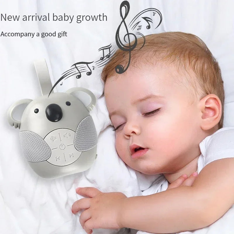CalmWave Mini Portable Sleep Soother | White Noise & Light Music Machine