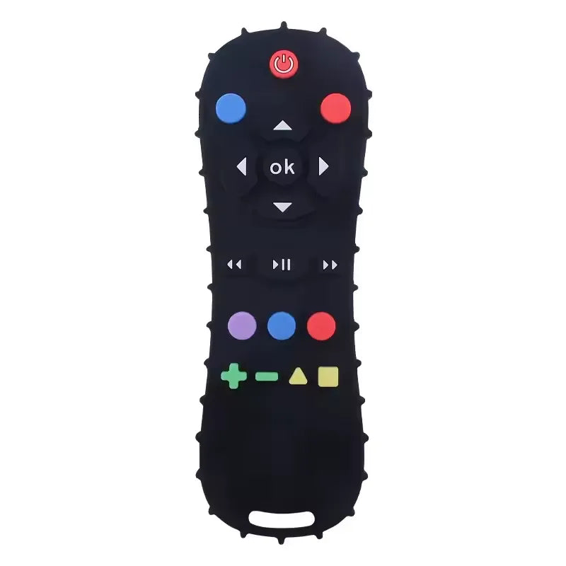 Silicone Controller Teether Toy – Sensory Grip Baby Chew Toy